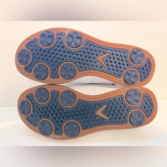 Callaway Men's White and Blue Sneakers - Picture 5 of 13